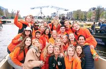 Amsterdam King’s Day Boat Party with Unlimited Drinks 2026