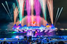 Starry Night Singapore Sentosa Tour with Firework and Light Show
