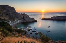 Lindos Day Trip Sunset Private Boat Cruise 