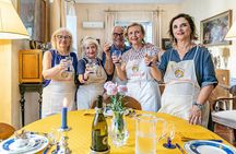 Turin Walking Tour & Traditional Cooking Class with Wine