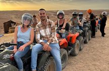 Private Quad Camel Dinner and Pool in Agafay Desert with Mohamed