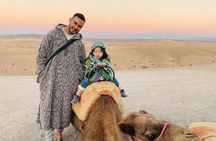 Private Quad Camel Dinner and Pool in Agafay Desert with Mohamed