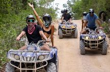 Wild Jungle ATV Adventure with Cenote and Monkey Sanctuary
