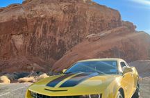 Valley of Fire Transformers Movie tour with Bumblebee