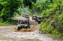 Side by side/rzr in the mountain, waterfull and tequila tasting