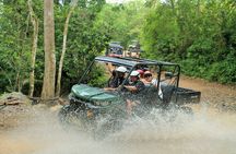 Side by side/rzr in the mountain, waterfull and tequila tasting