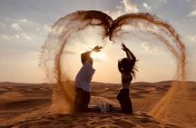 Dubai Evening Desert Safari: 4x4 Pickup + BBQ + Shows