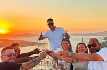 Sunset Santorini Island Tour With Wine Tasting at Santo Wines