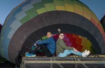 Hot air balloon ride with breakfast in Cueva from CDMX