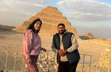 Giza Pyramids, Saqqara, and Memphis Guided Day Tour from Cairo