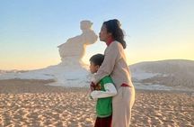 White Desert & Black Desert 2-Day Private Tour with Camping