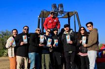 Fly Safely on a Hot Air Balloon over the Teotihuacan valley
