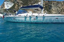 Sailing ship from Porto San Paolo (S.Teodoro-Olbia) to Tavolara, Molara