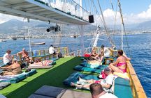 Relax Boat Tour with Lunch and Soft Drinks in Alanya
