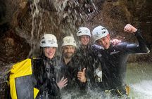 Canyoning experience in Barranco del Gorgo de la Escalera