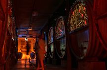 Immersive cellar tour, tasting and board meal