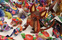Mount Alban with Black Mud and Alebrijes in San Martin Tilcajete
