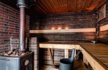 PRIVATE Finnish Forest Sauna + 3 course Finnish Dinner