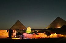 Light and sound show Pyramids with free romantic dinner