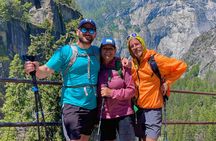 Private Hike on the Mist Trail to Vernal and Nevada Falls