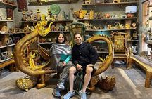 Deluxe Hanoi Tour, Ancient Villages, Pottery Class, Train Street