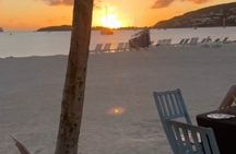 Sunset and Paint Activity from Philipsburg, Sint Maarten