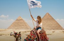 Full Day Giza Pyramids and Grand Egyptian Museum Tour With Lunch