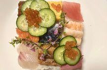 Private making Hakozushi Experience like a jewel box in Osaka