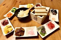 Private making Hakozushi Experience like a jewel box in Osaka