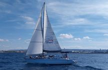 Group tour by sailing boat in Polignano a Mare