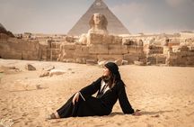 Pyramids of Giza Tour with Coffee and Tea Overlooking the Sphinx
