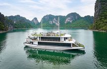 Halong Bay Day Tour Luxury Cruise With Jacuzzi and Buffet Lunch