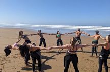 From Agadir: Taghazout Full-Day Beginner Surf Lesson & Lunch