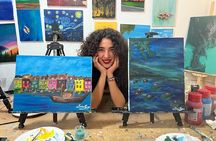 Paint and Wine - Authentic Art Workshop in Tirana