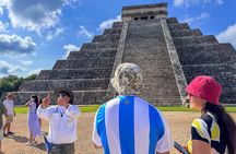 Ek Balam, Chichen Itza, Cenote & buffet lunch Tour