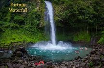Private combo Hanging Bridges+Volcano Hike+Waterfall+Hot Springs