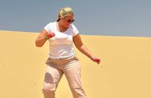 Jeep Safari Valley of the Whales Oasis Fayoum and Sandboarding