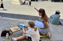 Private Scavenger Hunt Art Lab for Families–With Rome’s Landmarks