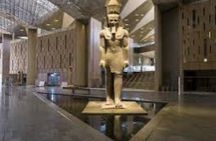 Grand Egyptian Museum and Nine Pyramids of Giza With Ride Camel