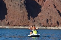 Santorini Volcanic Beaches Cruise With Jet Ski