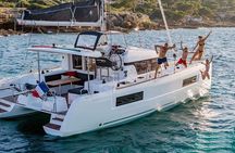 Luxury Catamaran in the Maddalena Archipelago from PALAU
