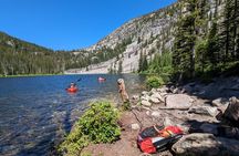 Alpine Lake Float and Guided Hike in the Bitterroot Mountains
