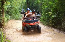 Adrenaline Tulum Atv tour with ziplines and Cenote adventure