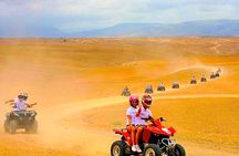 Marrakech Agafay Desert Tour with Quad, Camel Ride and Dinner