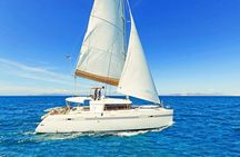 Heraklion Private Sailing Catamaran Cruise to Dia with Lunch