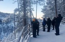 Korouoma Canyon Frozen Waterfalls