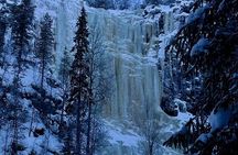 Korouoma Canyon Frozen Waterfalls