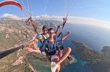 Paragliding In Fethiye Oludeniz, Turkey
