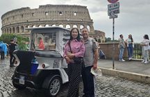 Rome Private Sightseeing Tour by Golf Cart