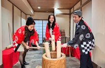 【For adult】Traditional Mochi Pounding Experience with Tasting